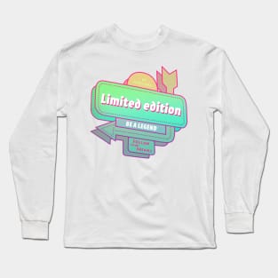 LIMITED EDITION aesthetic quotes Long Sleeve T-Shirt